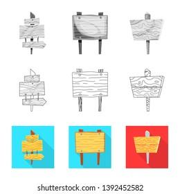 Isolated object of raw  and forest  icon. Set of raw  and hardwood stock symbol for web.