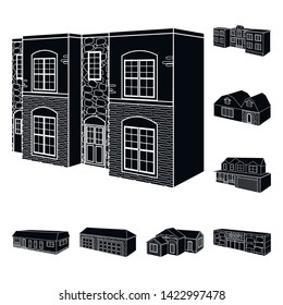 Isolated object of renovation and infrastructure icon. Collection of renovation and home stock vector illustration.
