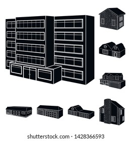 Isolated object of renovation and infrastructure sign. Collection of renovation and home stock vector illustration.