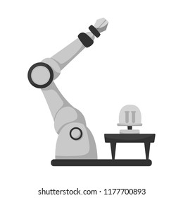 Isolated object of robot and factory sign. Collection of robot and space stock vector illustration.