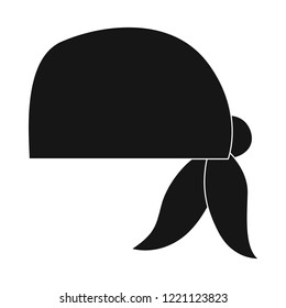 Isolated object of scarf and shawl icon. Collection of scarf and accessory stock symbol for web.