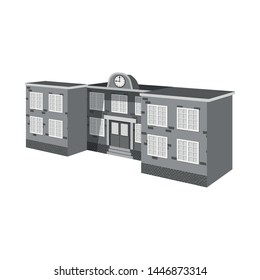 Isolated object of school and college logo. Set of school and university stock symbol for web.