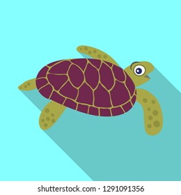 Isolated object of sea and animal icon. Collection of sea and marine vector icon for stock.