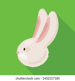 Isolated object of sheep and face icon. Collection of sheep and animal stock symbol for web.