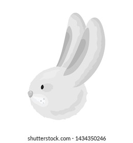 Isolated object of sheep and face symbol. Collection of sheep and animal stock vector illustration.