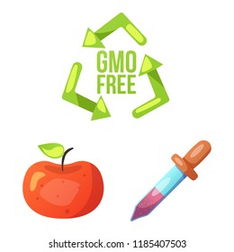 Isolated object of  and  sign. Collection of  and  stock vector illustration.