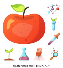 Isolated object of  and  sign. Collection of  and  stock vector illustration.
