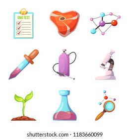 Isolated object of  and  sign. Set of  and  stock symbol for web.