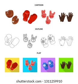Isolated object of silhouette and safety icon. Set of silhouette and comfort vector icon for stock.