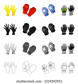 Isolated object of silhouette and safety icon. Collection of silhouette and comfort stock symbol for web.