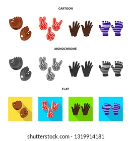 Isolated object of silhouette and safety symbol. Collection of silhouette and comfort vector icon for stock.
