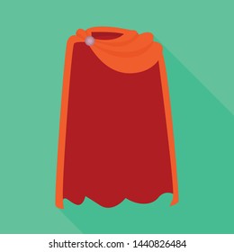 Isolated object of spartan and cape icon. Collection of spartan and greek stock vector illustration.