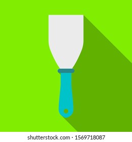Isolated object of spatula and scraper sign. Graphic of spatula and trowel stock symbol for web.