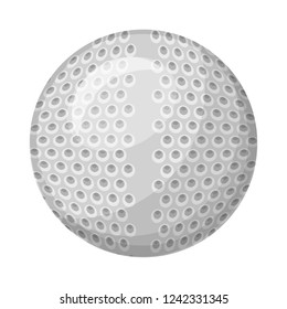 Isolated object of sport and ball icon. Collection of sport and athletic stock vector illustration.