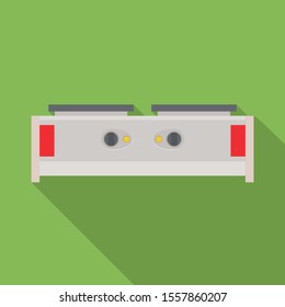 Isolated object of stove and oven symbol. Web element of stove and kitchenware stock symbol for web.
