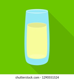Isolated object of sugarcane and cane sign. Collection of sugarcane and field stock symbol for web.