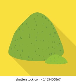Isolated object of supplement and dried symbol. Collection of supplement and platensis stock vector illustration.