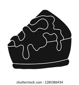 Isolated object of sweetness and product icon. Collection of sweetness and sweet stock symbol for web.