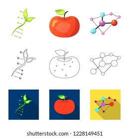 Isolated object of  and  symbol. Set of  and  stock symbol for web.