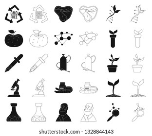 Isolated object of  and  symbol. Set of  and  vector icon for stock.