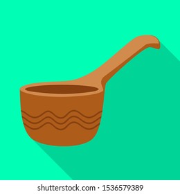 Isolated object of teapot and pitcher sign. Graphic of teapot and clean stock symbol for web.