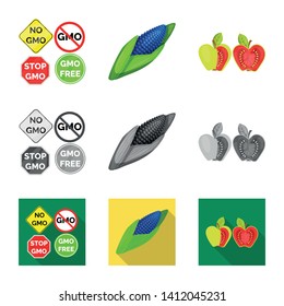 Isolated object of test and synthetic icon. Collection of test and laboratory vector icon for stock.