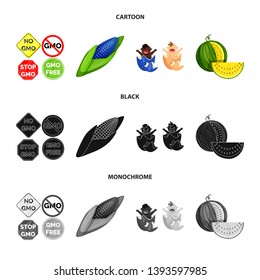 Isolated object of test and synthetic logo. Collection of test and laboratory vector icon for stock.