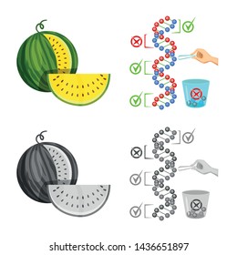 Isolated object of test and synthetic symbol. Collection of test and laboratory stock symbol for web.