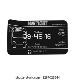 Isolated object of ticket and admission logo. Set of ticket and event vector icon for stock.