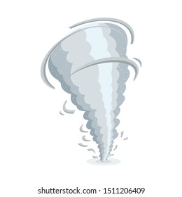 Isolated object of tornado and water logo. Web element of tornado and storm stock symbol for web.