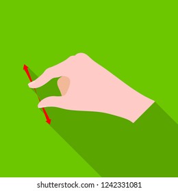 Isolated object of touchscreen and hand sign. Collection of touchscreen and touch stock vector illustration.