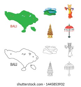 Isolated object of and travel icon. Collection of and traditional vector icon for stock.