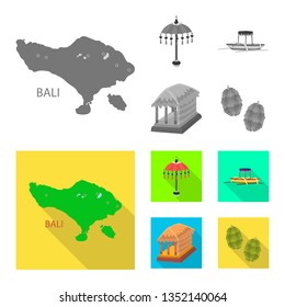 Isolated object of  and travel symbol. Collection of  and traditional stock symbol for web.