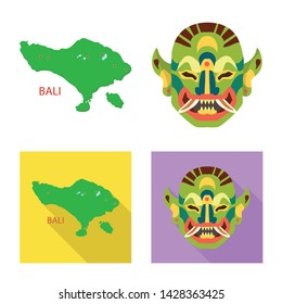 Isolated object of and travel symbol. Collection of and traditional stock symbol for web.