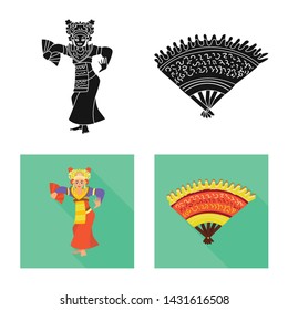 Isolated object of and travel symbol. Set of and traditional stock symbol for web.