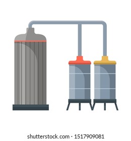 Isolated object of warehouse and storage sign. Graphic of warehouse and logistics vector icon for stock.