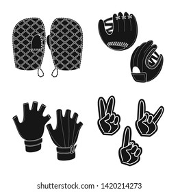 Isolated object of warm and comfort icon. Set of warm and style vector icon for stock.