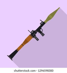 Isolated object of weapon and gun sign. Collection of weapon and army stock vector illustration.
