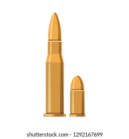 Isolated object of weapon and gun symbol. Collection of weapon and army vector icon for stock.