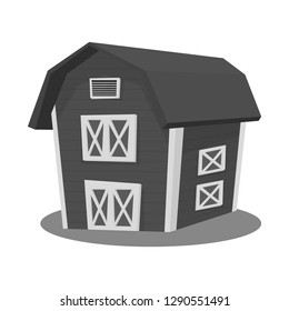 Isolated object of wheat and corn icon. Set of wheat and harvest stock symbol for web.