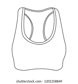 Isolated object of woman and clothing symbol. Set of woman and wear vector icon for stock.