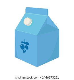 Isolated object of yogurt and packaging sign. Set of yogurt and milk vector icon for stock.