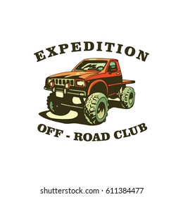 Isolated Off Road Logo