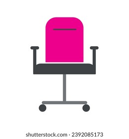 Isolated office chair icon Vector illustration