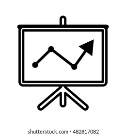 Isolated office supply icon on a white background, Vector illustration