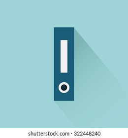 Isolated office supply on a blue background
