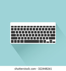Isolated office supply on a blue background