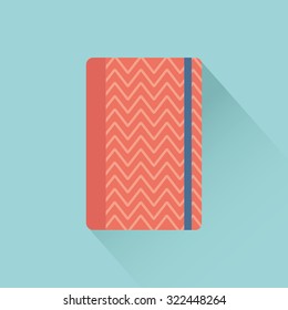 Isolated office supply on a blue background