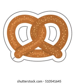 Isolated oktoberfest icon of germany culture