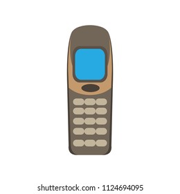Isolated old cellphone icon